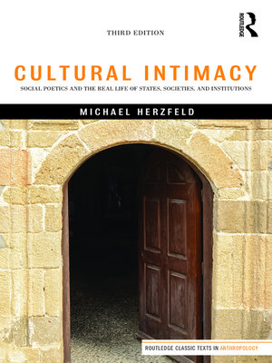 cover image of Cultural Intimacy